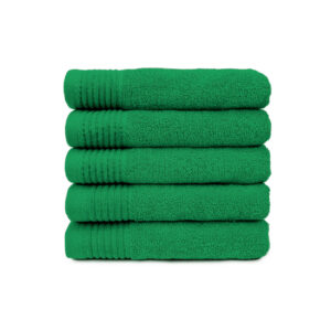 The One Handdoek 450 gram 50x100 cm Groen (5 stuks)