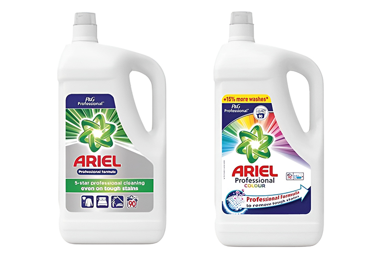 Ariel Proffesional Vloeibaar Wasmiddel - Regular en/of color - van 4.05 tot 12.15 Liter