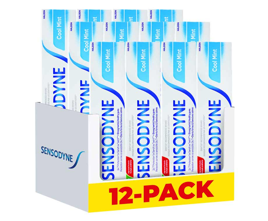 12-Pack Sensodyne Cool Mint