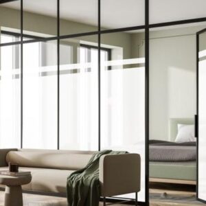 Zelfklevende Melkglasfolie - Frosted Raamfolie voor Privacy - Transparant