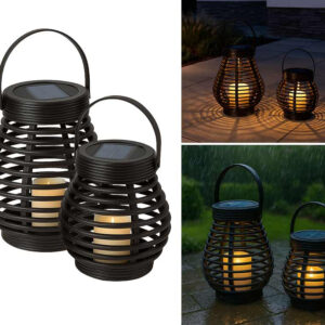 2-Pack Solar Lantaarns