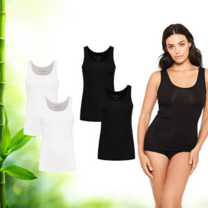 2-Pack Bamboo Elements Dames Hemden