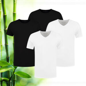 2-Pack Bamboo Elements Heren T-shirts