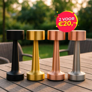 Buccan Draadloze LED Dumbbell Tafellamp