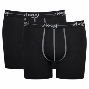 2-Pack Sloggi Men Start Herenondergoed-Short-Zwart-XL