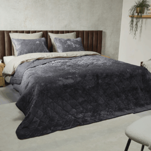 SleepMed Luxe Velvet Bedsprei