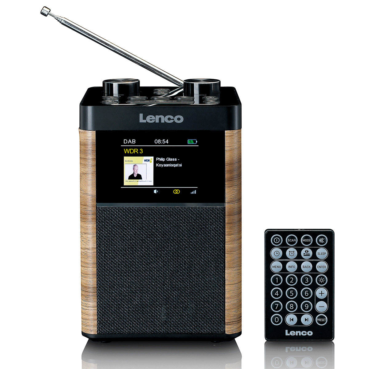 Lenco PDR-060WD Draadloze DAB+/FM Speaker Radio