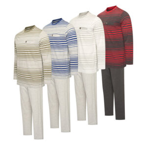 Cappuccino Katoenen Herenpyjama Siena