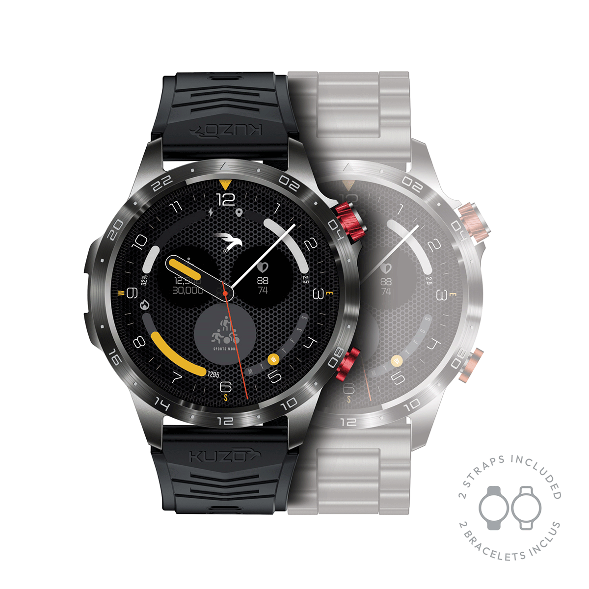 Veho Kuzo Pro Sport Smartwatch met GPS