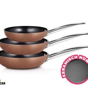 3-Delige Buccan Keramische Pannenset