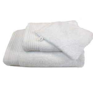 Budgetpakket badtextiel 450 gram Wit - 8 stuks