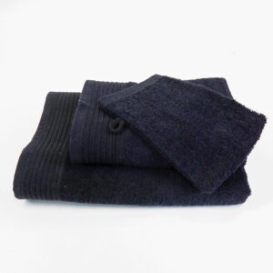 Budgetpakket badtextiel 450 gram Zwart - 8 stuks