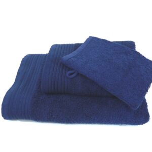 Budgetpakket badtextiel 450 gram Donker blauw - 8 stuks