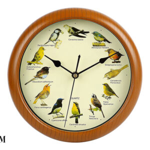 XEMM Dierengeluiden wandklok - Klok met dierengeluiden elk uur - 25 cm