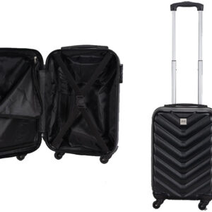 Sunset Luggae Handbagagekoffer - Reiskoffer - Trolley - Zwart