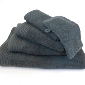 Deluxe pakket badtextiel 550 gram Antraciet - 18 stuks