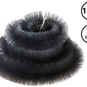 JONSKA Dakgoot Egel - 12 meter - ø12 cm - Dakgootborstel / Gootborstel / Gootdrain / Dakgootbescherming