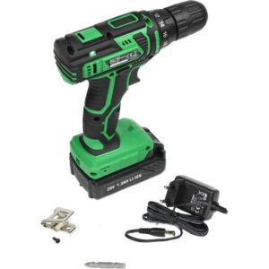 Hofftech Accu boormachine - LED-lamp - batterij-indicator - 20V - 1.3 Ah