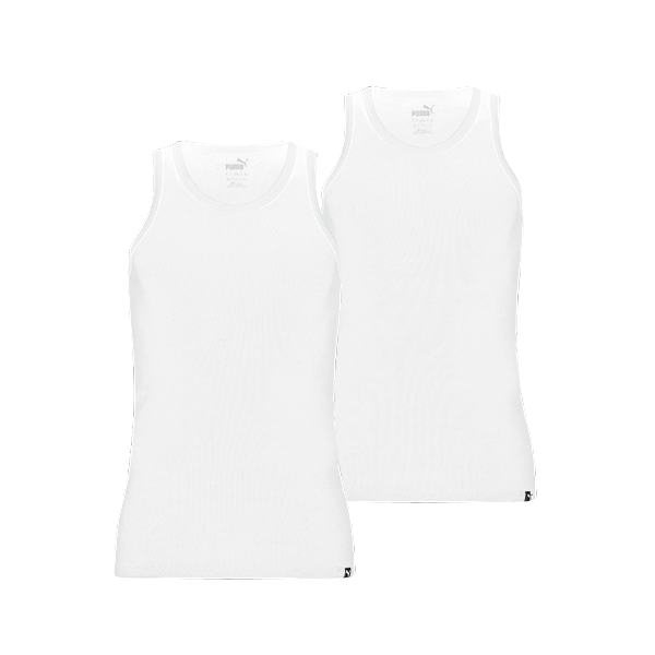 Puma Basis Tank Top Heren White L