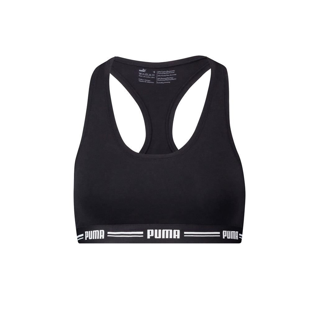 Puma Women Racer Back Top 1p Hang Black-S