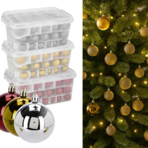 70-Delige Set Kerstballen
