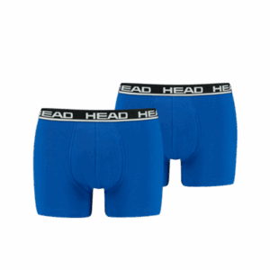 HEAD boxershort basic 2-pack blue / black-M