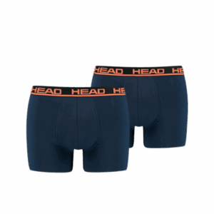 HEAD boxershort basic 2-pack blue / orange-L