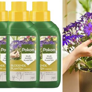 3x Pokon Bloeiende Planten Voeding 250ml