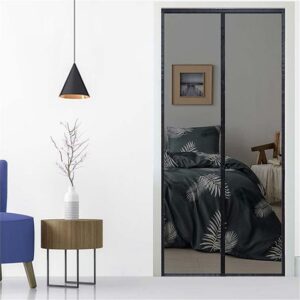 Deluxa Garden Magnetisch Vliegengordijn - Hordeur - Deurgordijn - 99x210 cm - Zwart