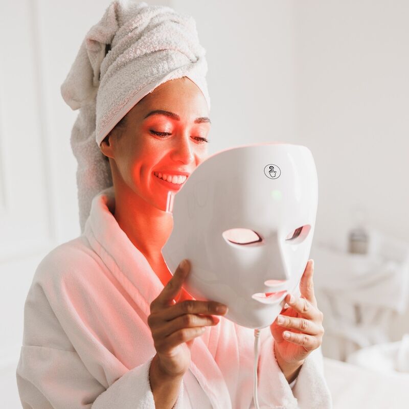 MOSS Gezichtsmasker met Lichttherapie
