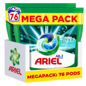 76-PACK Ariel All-in-1 Pods Touch Of Unstoppables