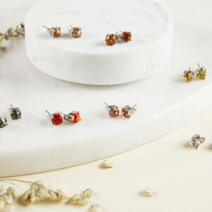 Set van 7 Oorbellen in Geschenkverpakking