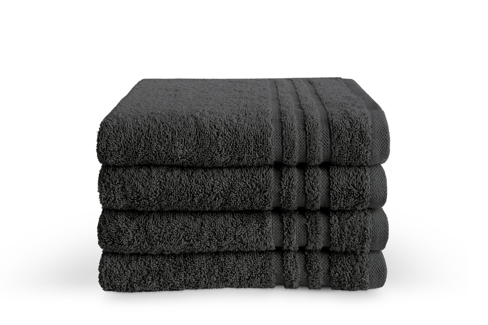 Byrklund Handdoek 50 x 100 cm Antraciet - 6 stuks