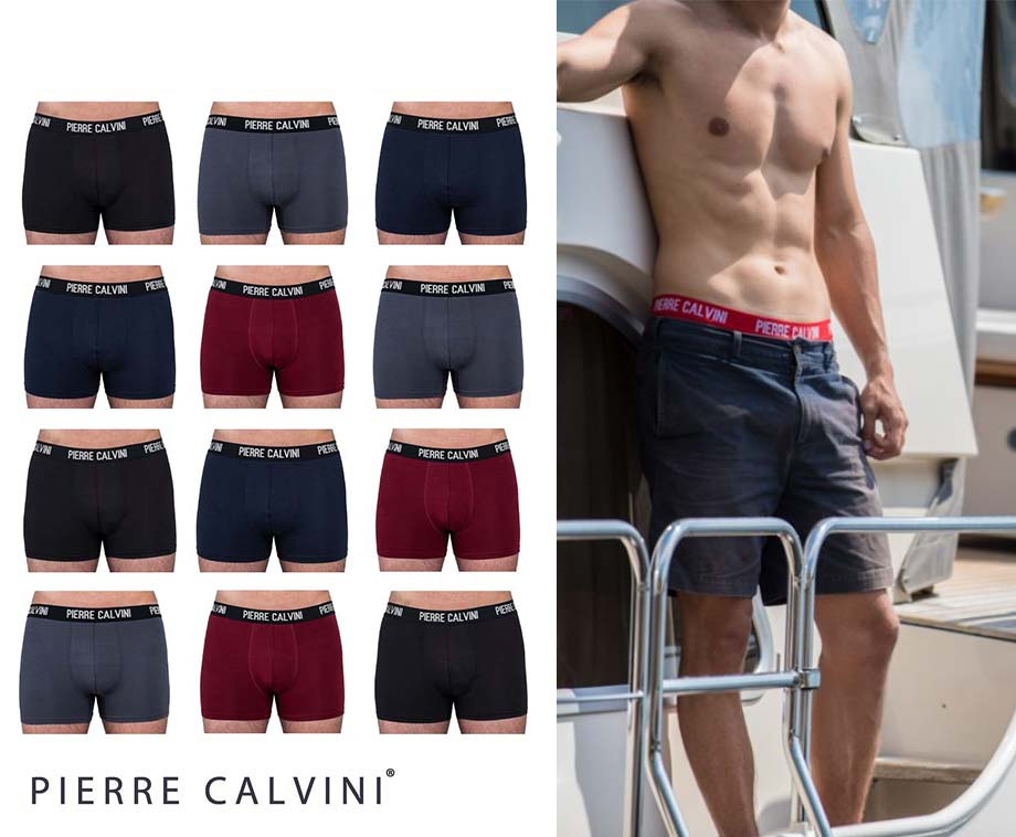 12-Pack Pierre Calvini Boxershorts