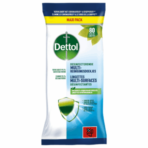 Dettol - Multi-Reinigingsdoekjes - Desinfecterend - 80 Doekjes
