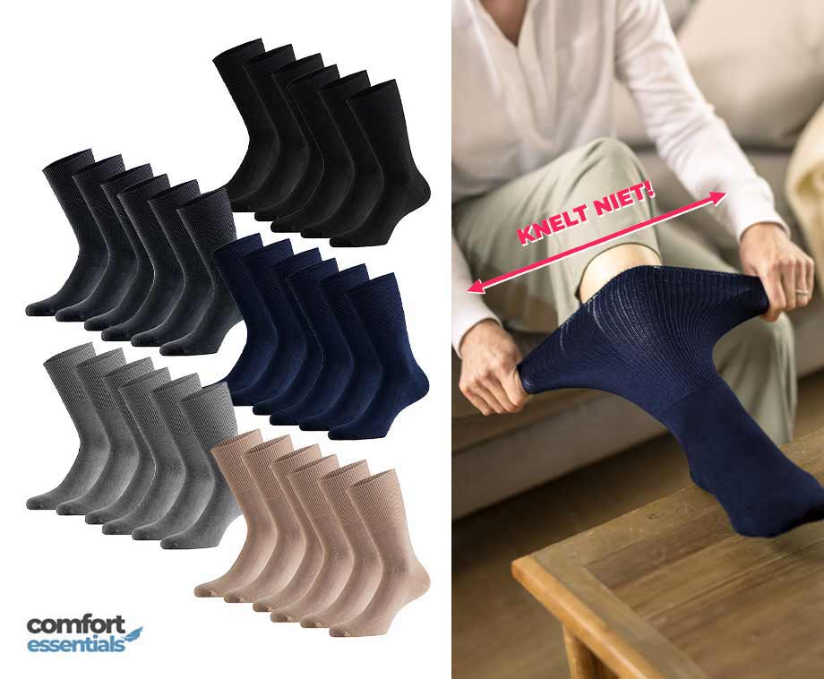 Diabetessokken Zonder Knellende Boordjes