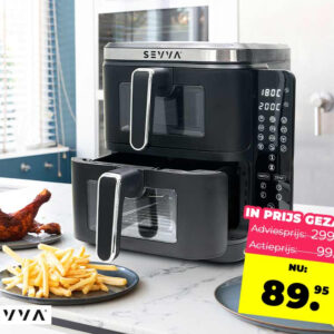 SEVVA® Double Stack Airfryer XXL