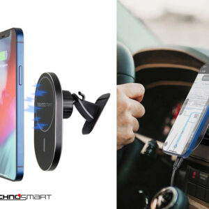 Draadloze Auto Oplader Met Magnetische Bevestiging