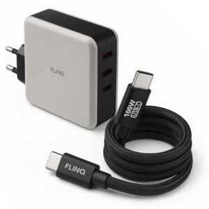 FlinQ 100W Adapter Incl. Kabel Set