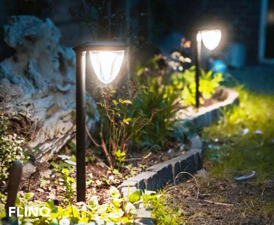 2-Pack FlinQ XL Solar Light Luxe
