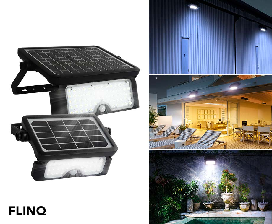 FlinQ Solar LED Floodlight