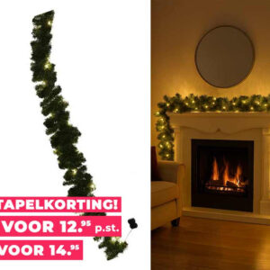 Kerst Guirlande Met LED Lichtjes