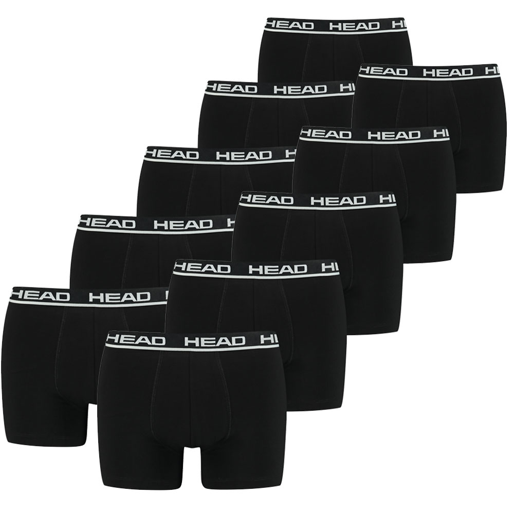 Head boxershorts black 10-Pack-XL