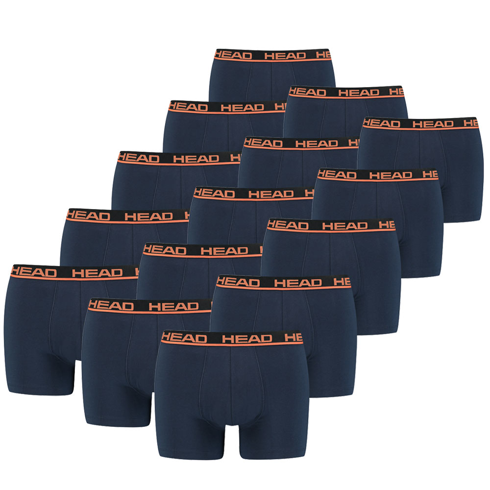 Head boxershorts Orange/Peacoat 15-Pack-L