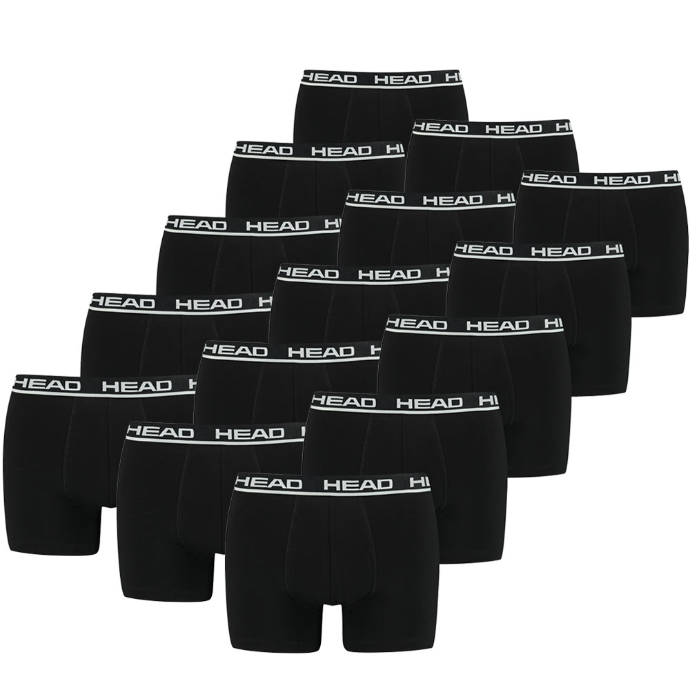 Head boxershorts black 15-Pack-M
