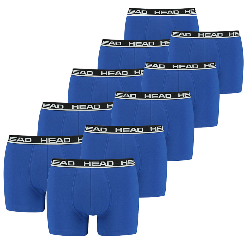 Head boxershorts Blue/Black10-Pack-L