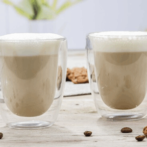 Dubbelwandige Cappuccinoglazen - Set van 2