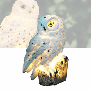 Solar LED Verlichte Uil - Zonne-energie