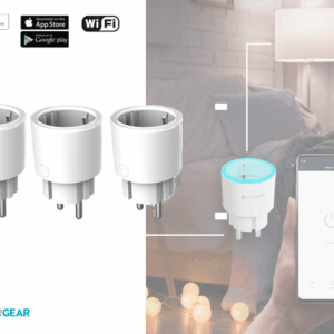 Silvergear Smart Plug WiFi - Slimme Stekker - 3 Stuks - Koppel met Google Home, Amazon Alexa en App