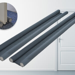 Dubbele tochtstopper 95 cm - 2 stuks